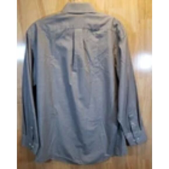 Stafford Men’s Shirt Lot of 4 – Size Medium Long Sleeve Button-Up Solid, Stripe - Picture 5 of 11